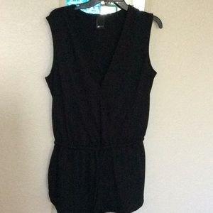 New, never worn, Black  or gray jumpsuit